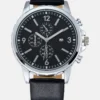 Pier One Horloge - Black/Silver-Coloured