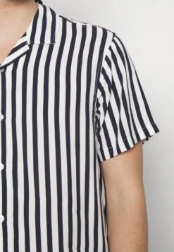 Pier One Overhemd - Dark Blue/White -Pier One Aanbiedingen Winkel f04216a06fc842d38c3fc0f259374953