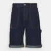 Pier One Jeansshort - Blue Denim