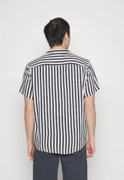 Pier One Overhemd - Dark Blue/White -Pier One Aanbiedingen Winkel f20c4c98ed0f469fb44c9fcda6a564b8