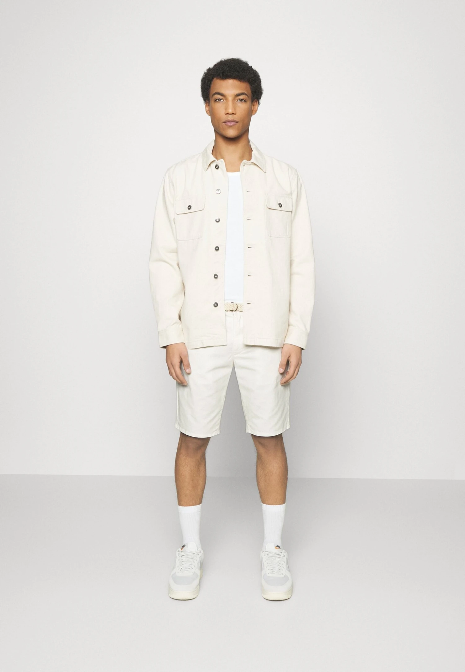 Pier One Shorts - White 2 Pier One Shorts - White - Afbeelding 2