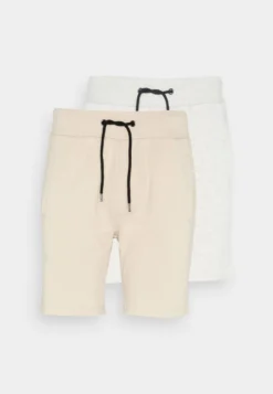 Pier One 2 Pack - Shorts - Grey/Beige -Pier One Aanbiedingen Winkel f4599e2dafe14214b9e4b26698b6585e scaled