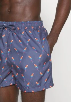 Pier One Zwemshorts - Dark Blue/Multi-Coloured -Pier One Aanbiedingen Winkel f5df0e665631444f8176e8f263e4353a