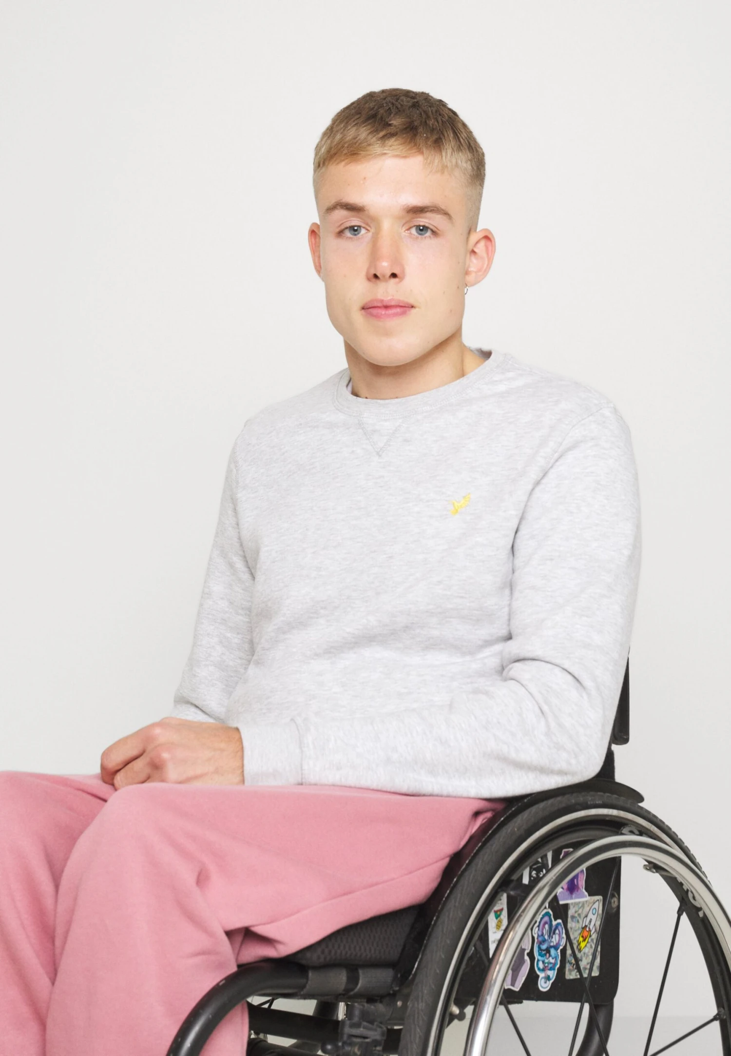 Pier One Sweater - Mottled Light Grey 3 Pier One Sweater - Mottled Light Grey - Afbeelding 3